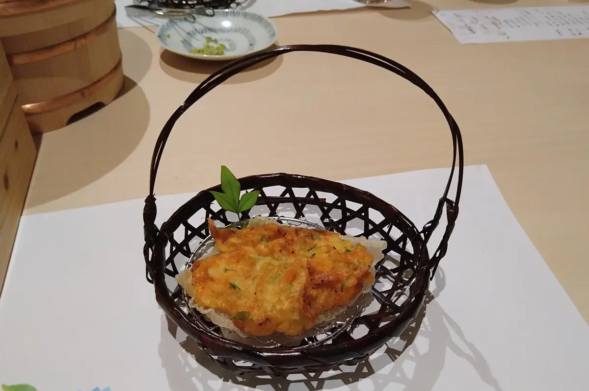 桜海老のかき揚げ