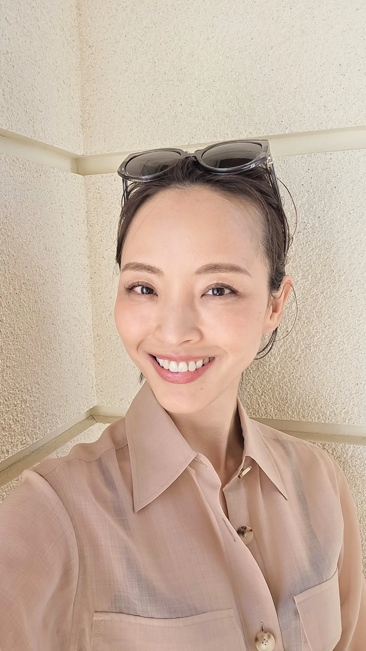 【春コーデ】透け感シアーシャツを着回し　の画像_3