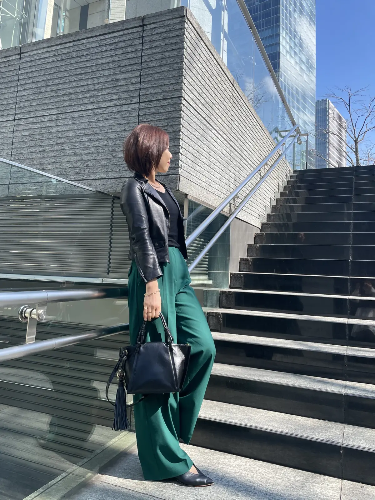 ブラック✖️グリーンスタイルの画像_2