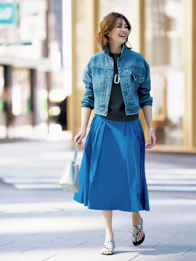 春にマストなGジャンもコンパクトになって新バランスに