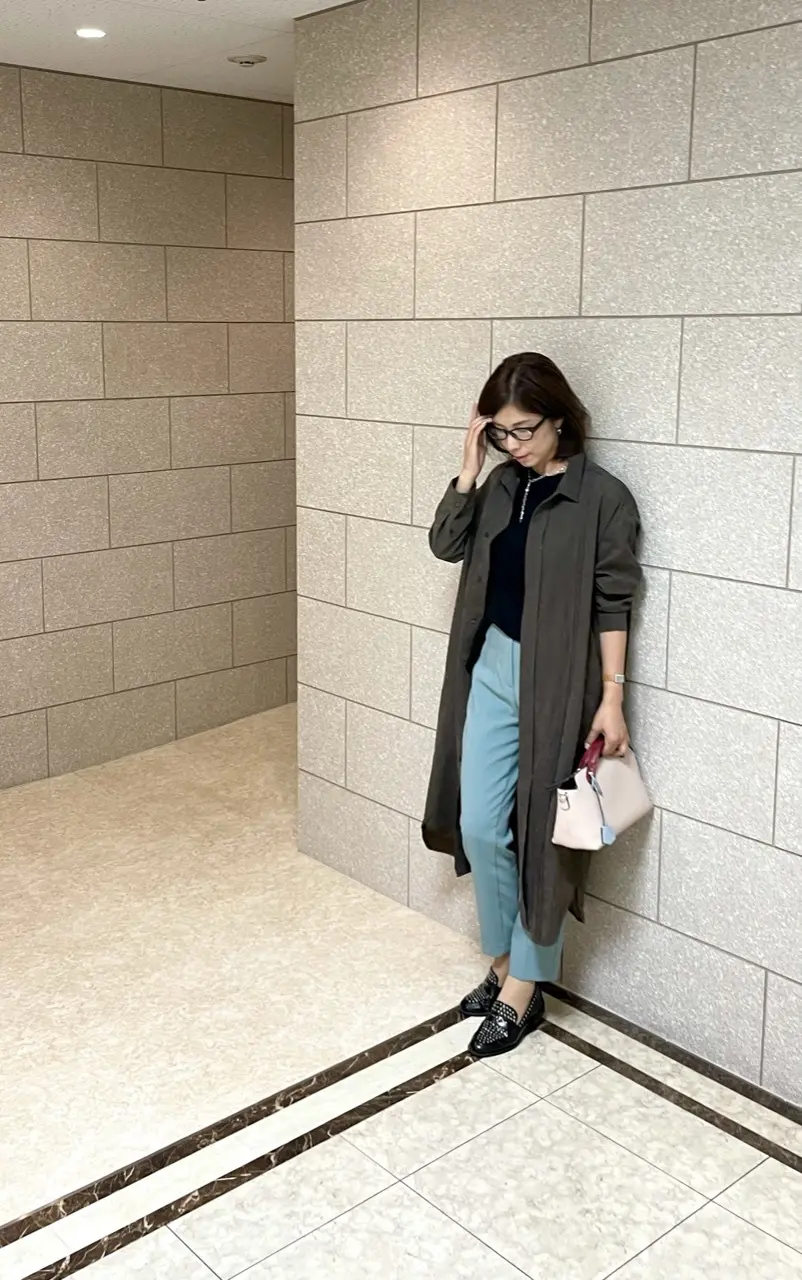 ベルト付きシャツワンピースは優秀でした。の画像_3