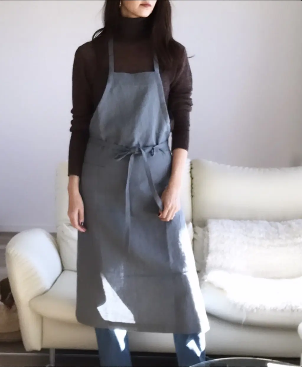 肩凝りさんへのエプロン 〜冬の手仕事②の画像_5