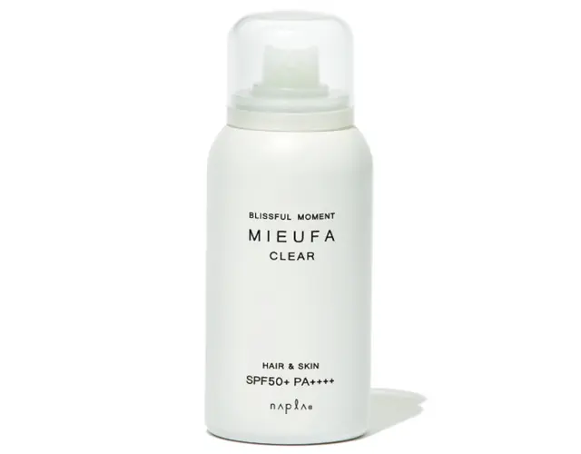 ナプラ ミーファ フレグランスUVスプレー クリア