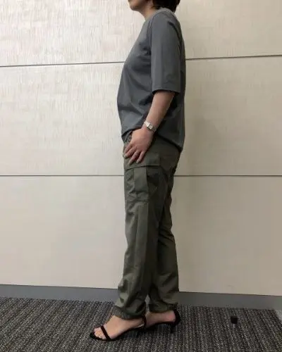 E by eclat 撥水きれいめカーゴパンツ ￥19,800