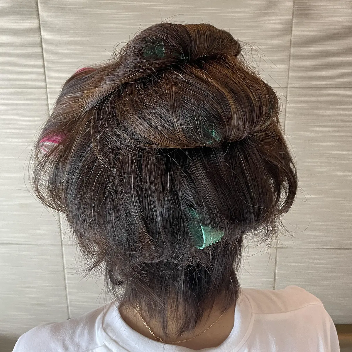 巻きつけた感じ