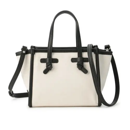 GIANNI CHIARINI 【ミス マルチェッラ】キャンバスミニショルダーバッグ