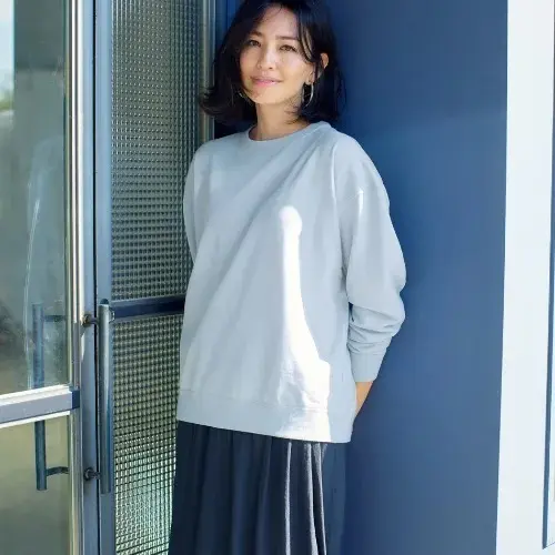 徳原文子×SLOANE ソフトスウェット ￥15,290（税込）