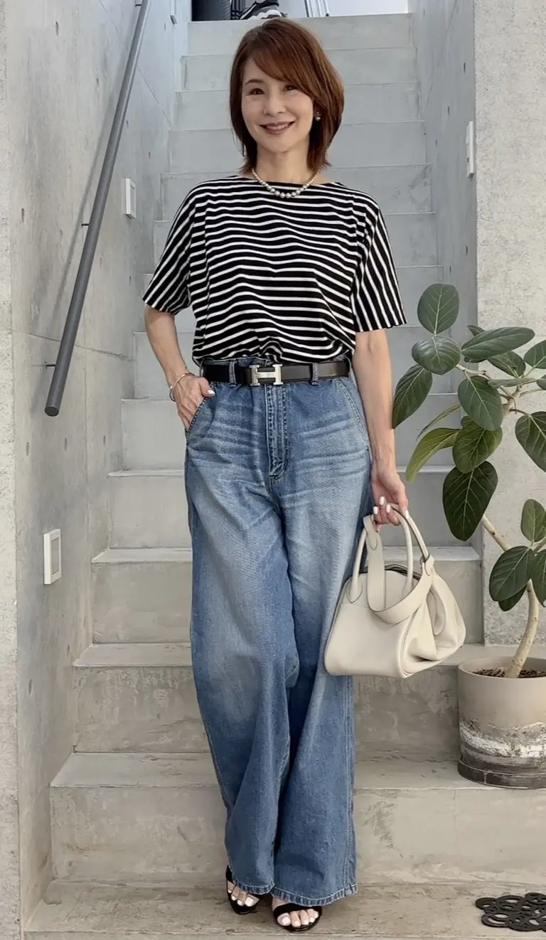 エクラ別注！［大人のボーダーT］真夏の4の画像_2