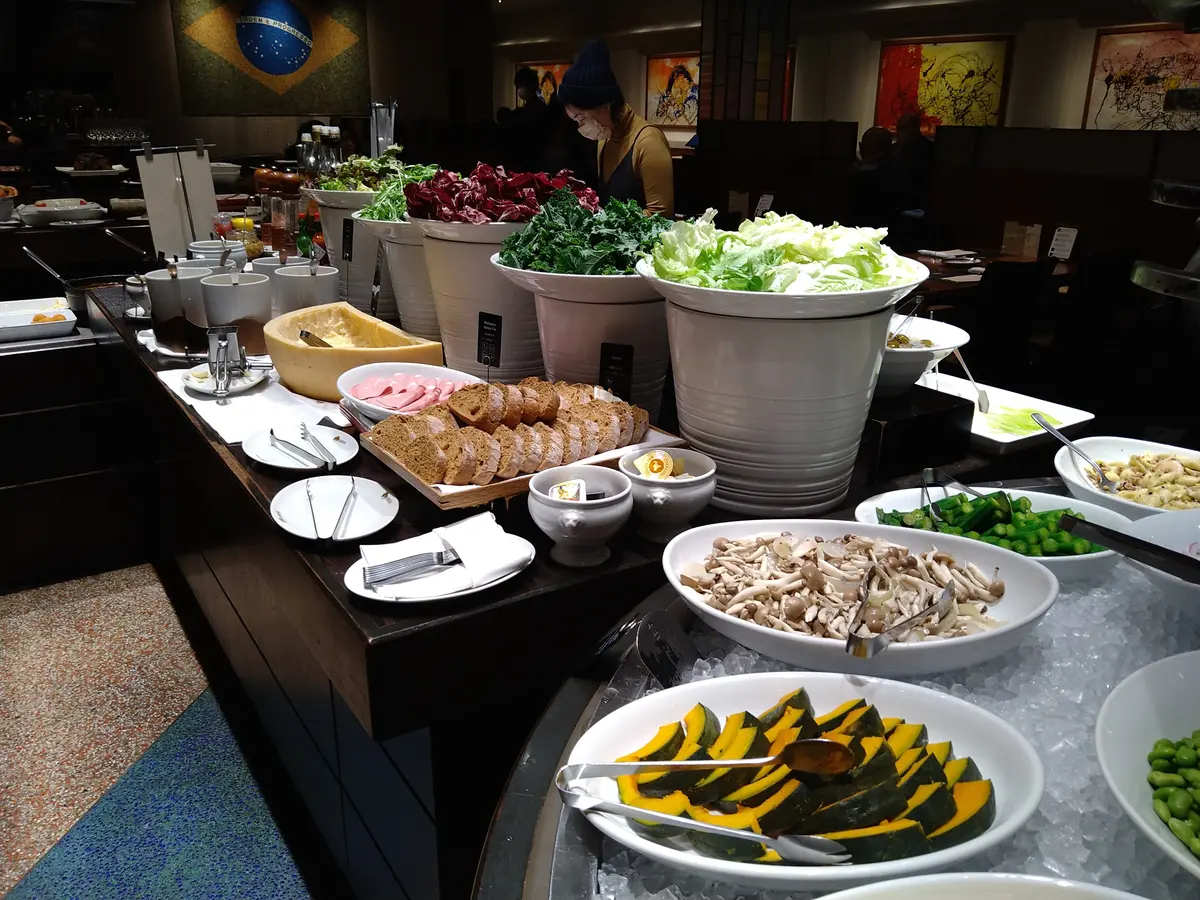 バルバッコアのサラダバー