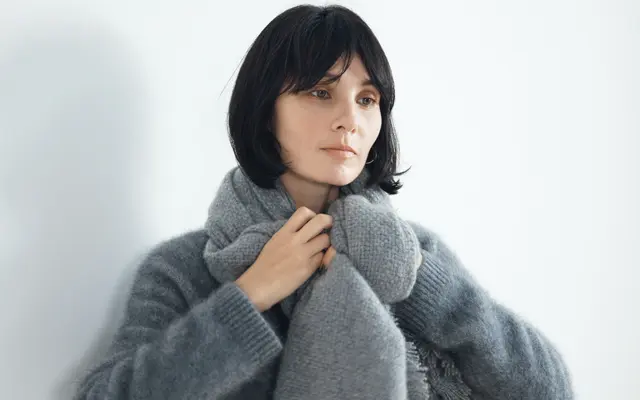 アソース メレのフリンジストール「ミラノ巻き」