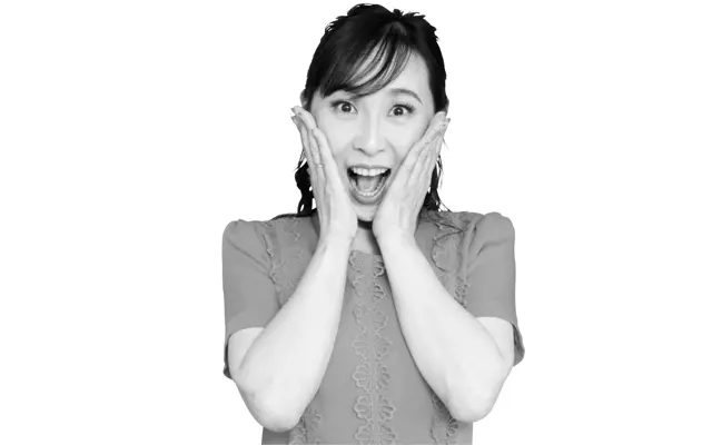 顔を逆三角形にしながら、50音の苦手な行をいう