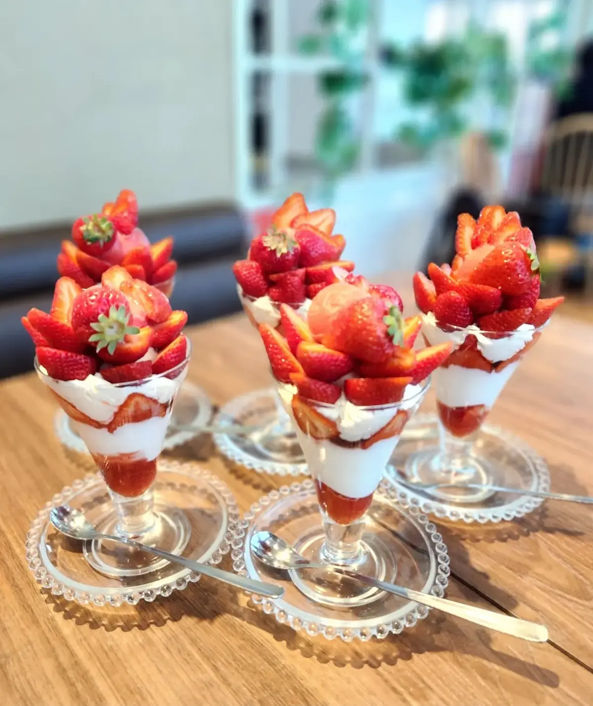 博多の美味しい朝ごはんとパフェ