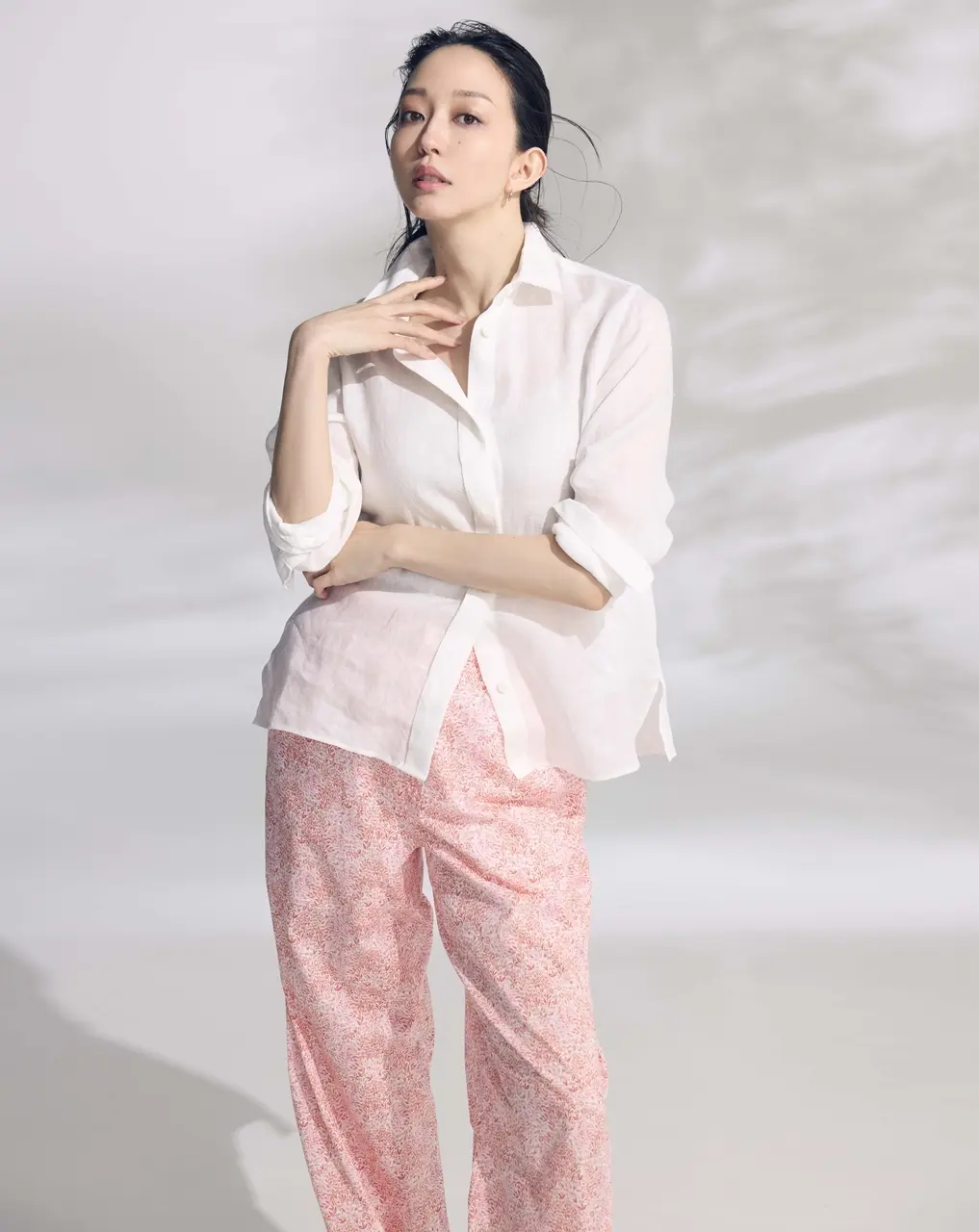 アクアスキュータム バニティワイドパンツ