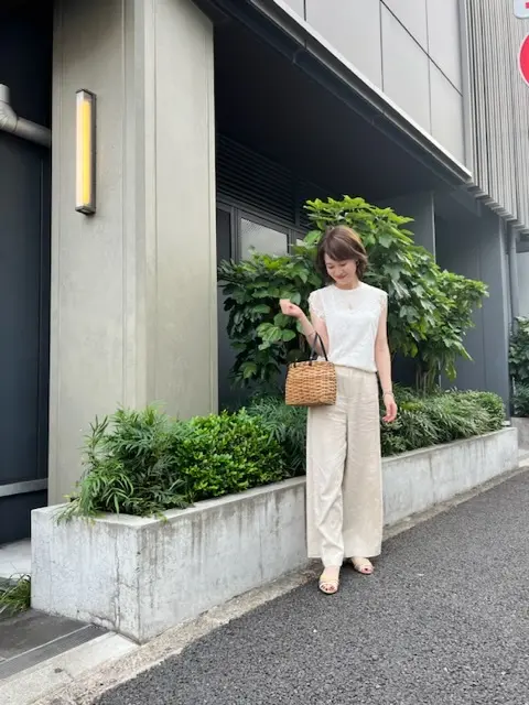 ランチ会コーデ