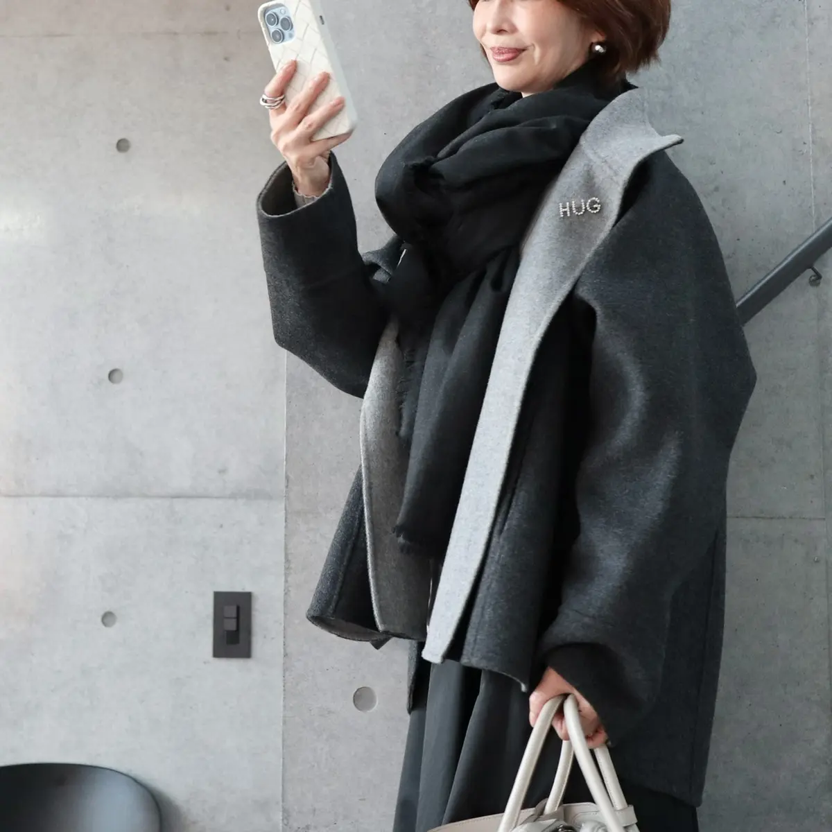 アウター・ストール／アトリエエヌズ