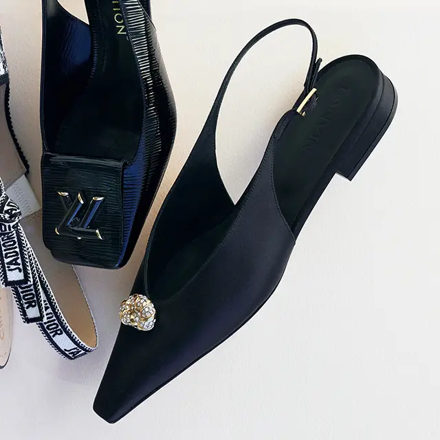 バックストラップ靴