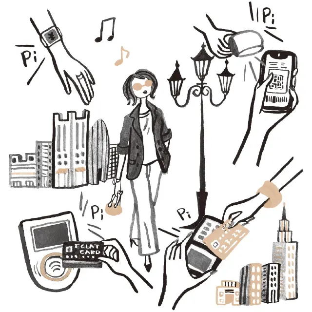 キャッシュレスの浸透が進む