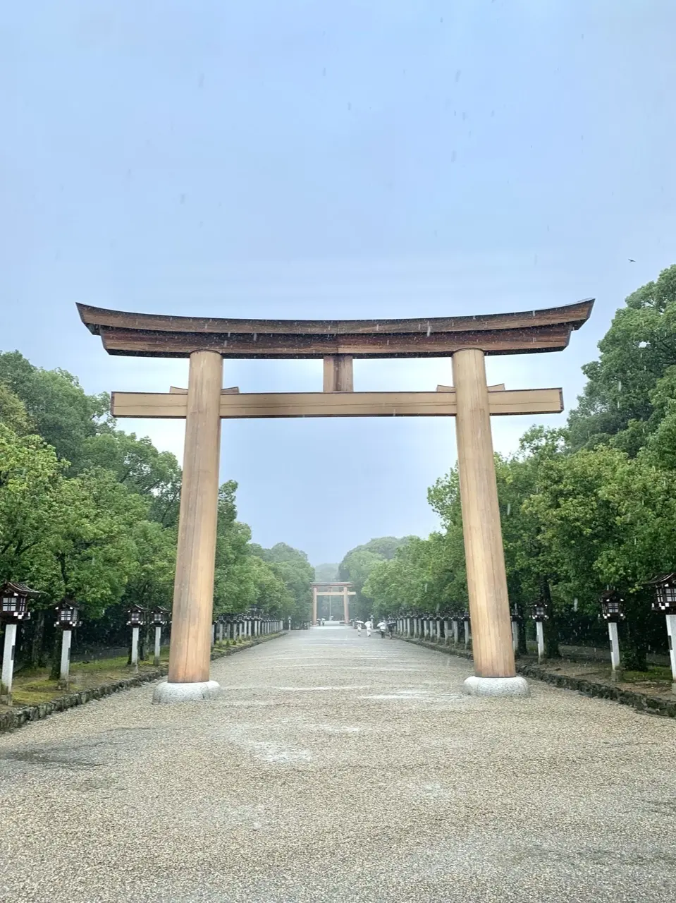 GU Tシャツで橿原神宮への画像_2