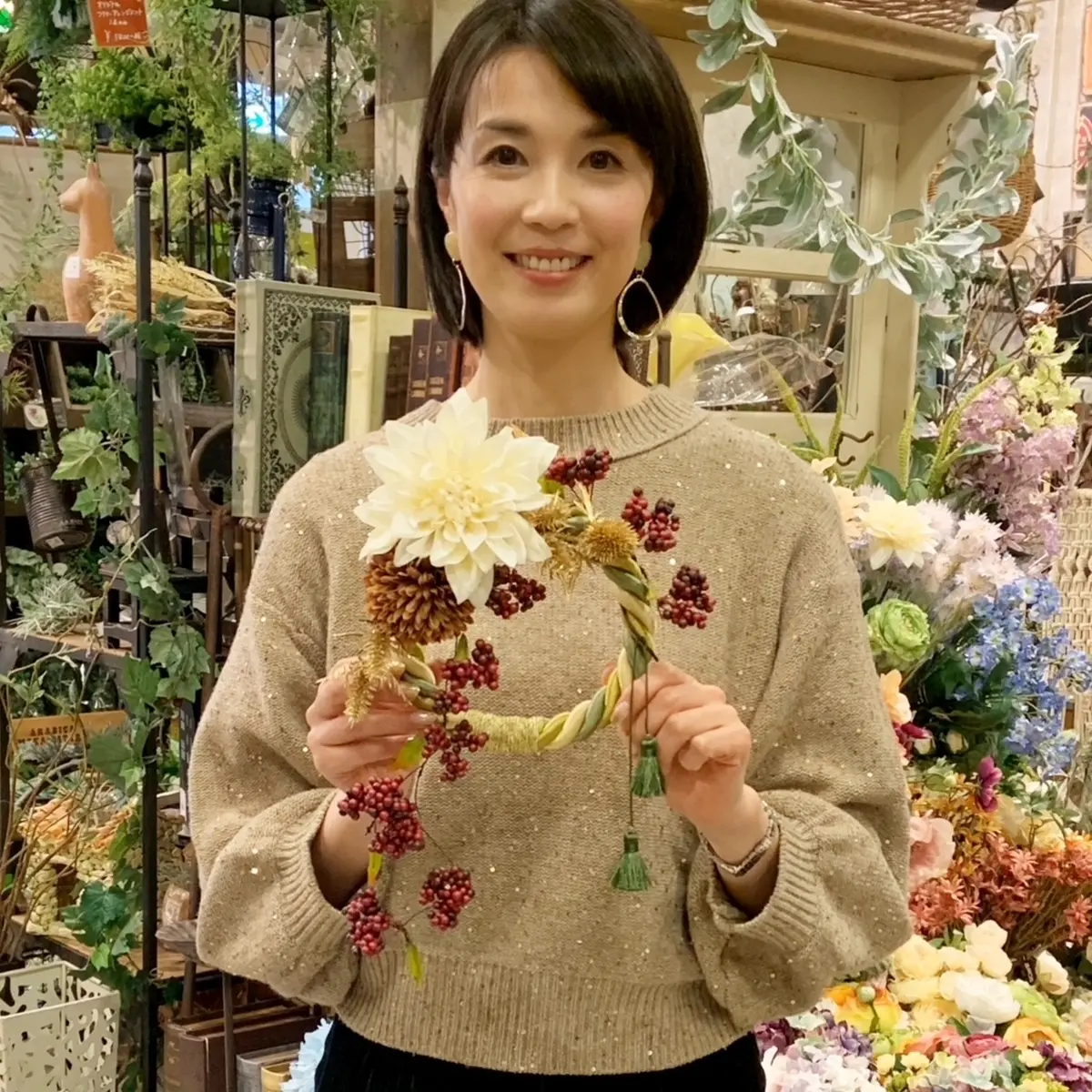 しめ飾りのワークショップの画像_2