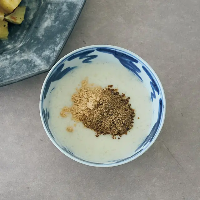 長いものすりおろしスープ