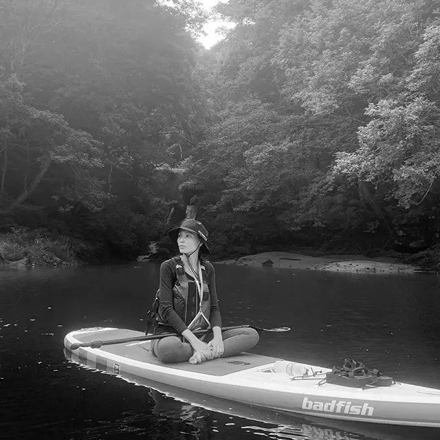 湖上サップで、光が美しい 早朝の景色をひとり占め！