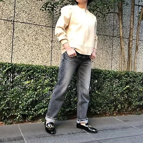 【50代 ファッション】肌寒い時季から春の画像_27