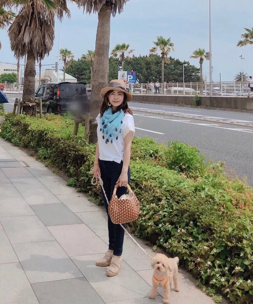 アレンジTで愛犬を連れて江ノ島デート♪の画像_1