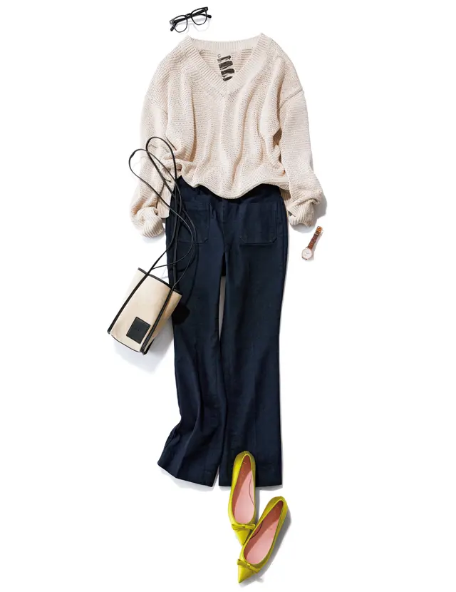 大草直子　お手本コーデ