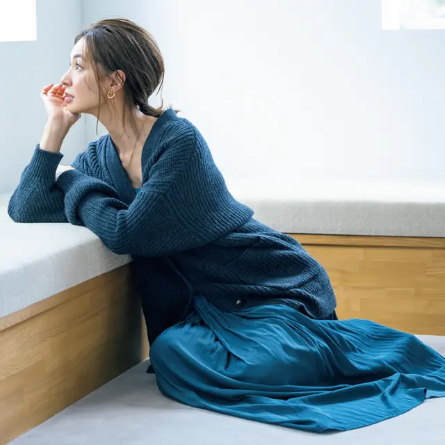 稲沢朋子さんの簡単ヘアアレンジ　こなれ結び