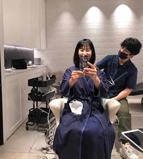 久しぶりのヘアカット♪の画像_4