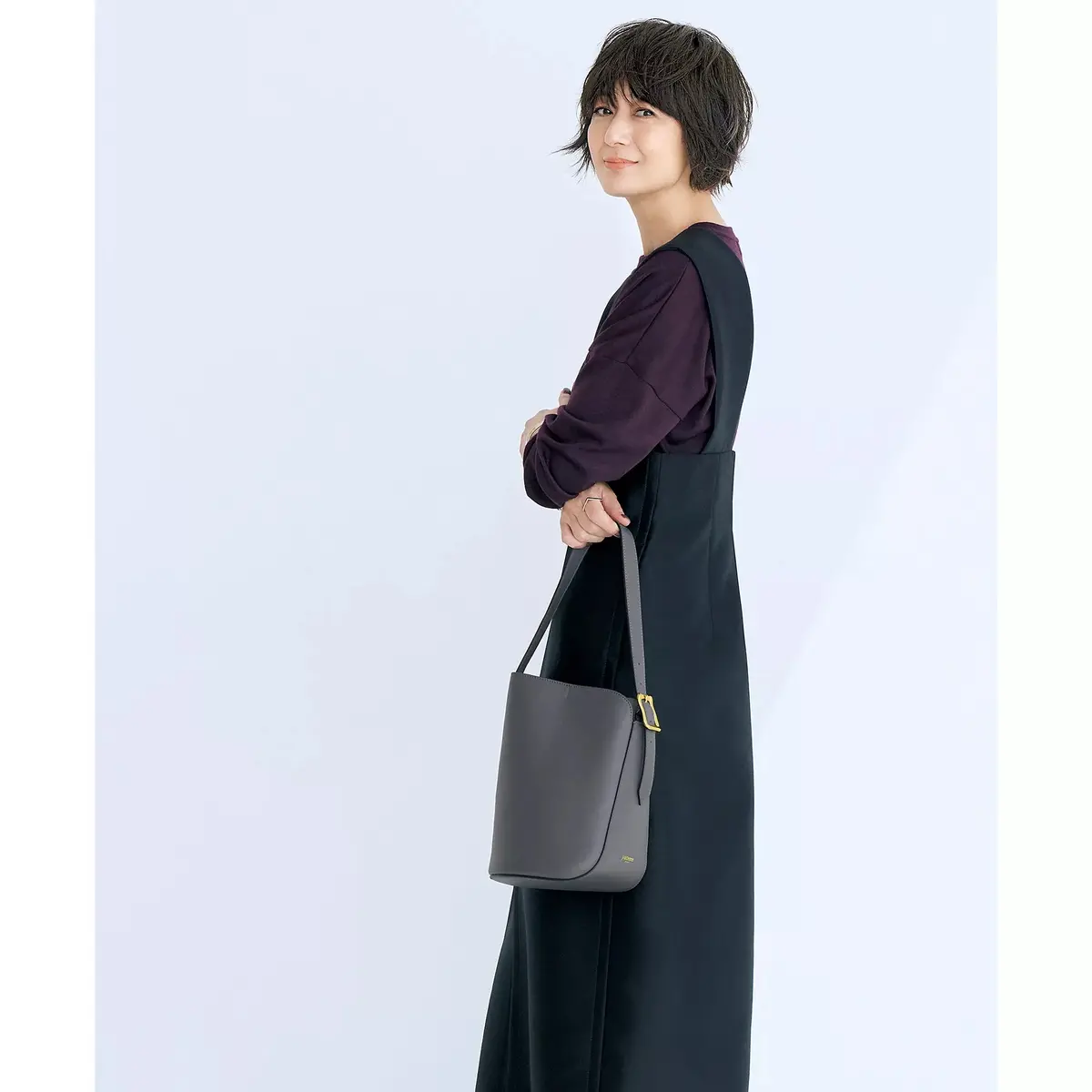 富岡佳子さんがまとう「J&M DAVIDの画像_1