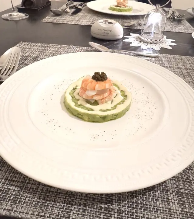 エルメスプレートでいただく厳選素材の夫婦の画像_7