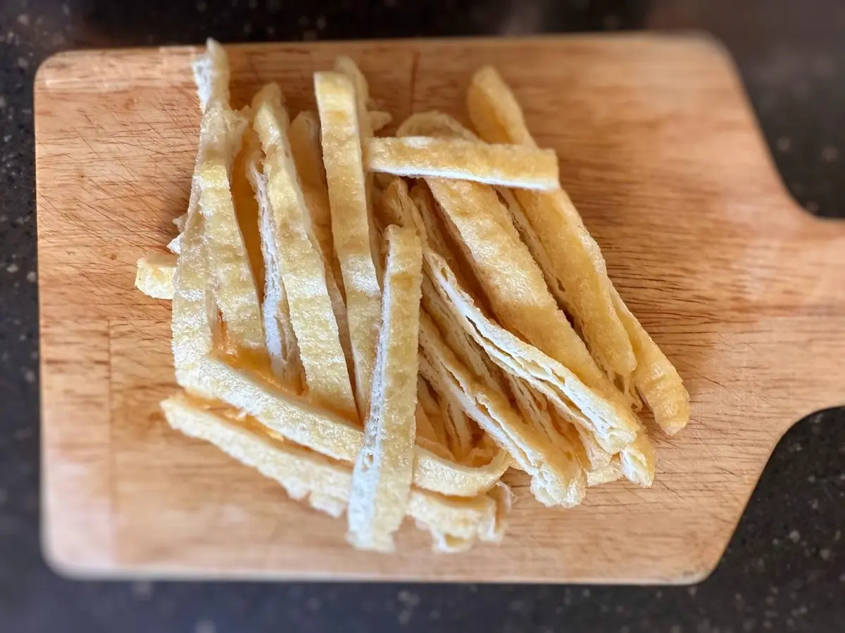 OurAge×Webエクラ OurAge×Webエクラ かぶ・豚・お揚げのすっきり鍋レシピの作り方　お揚げ