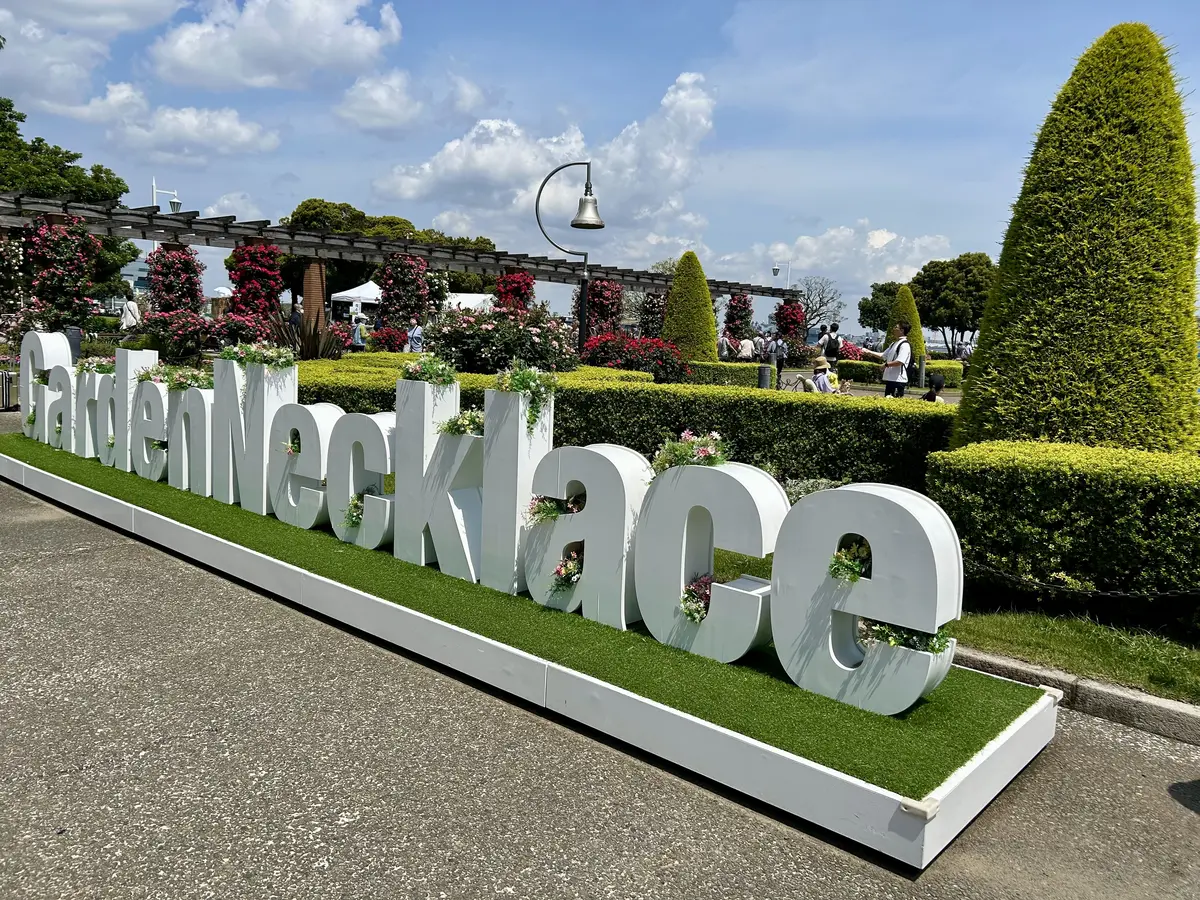 シアーシャツとワイドパンツで山下公園へ♪の画像_8