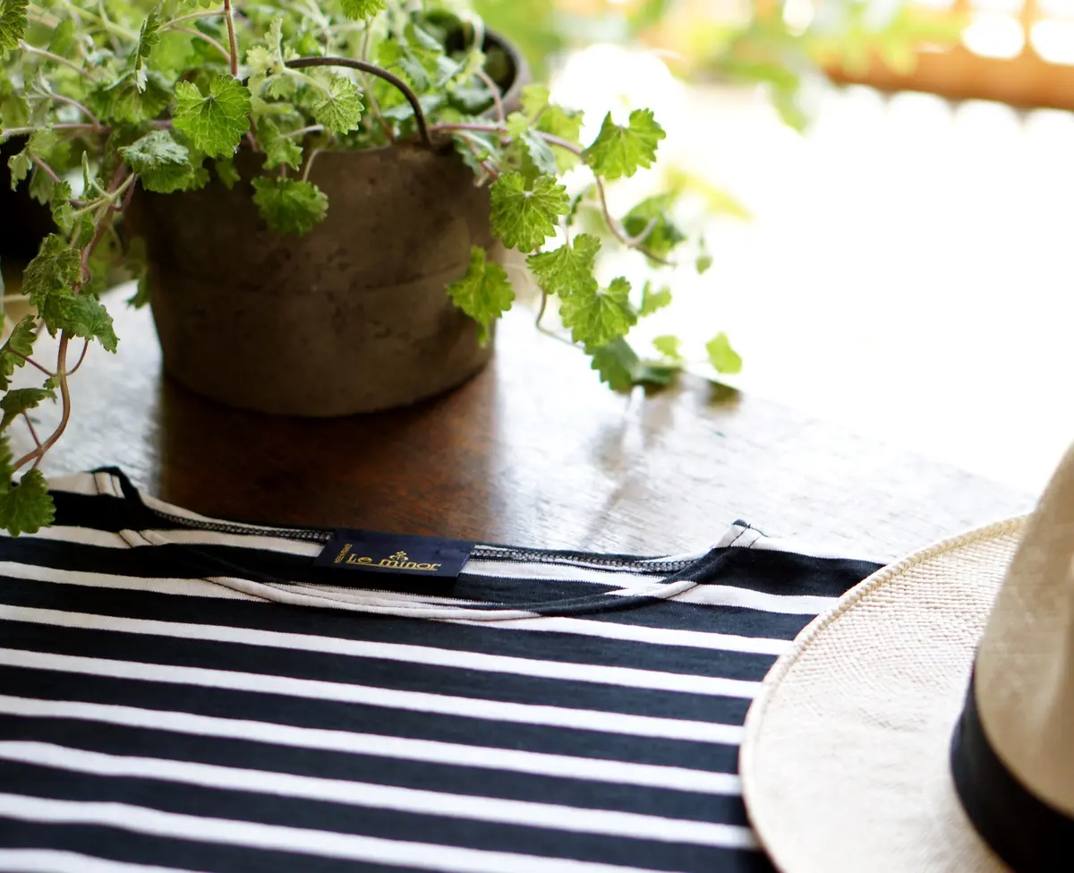 富岡佳子×Le minor 大人ボーダーの画像_3