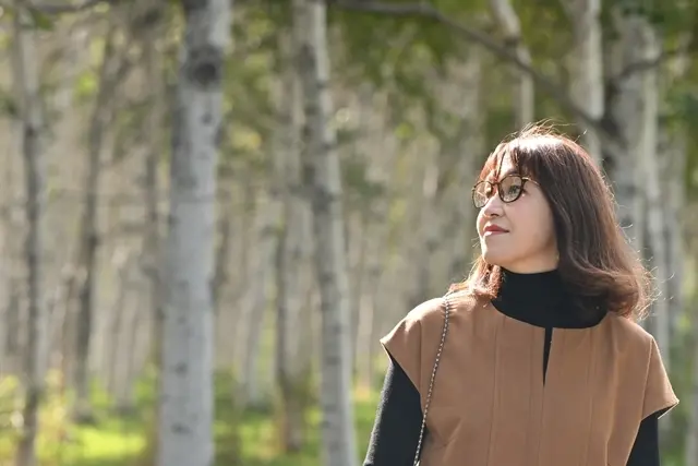 GUのファッショングラスで雰囲気を変えてみました