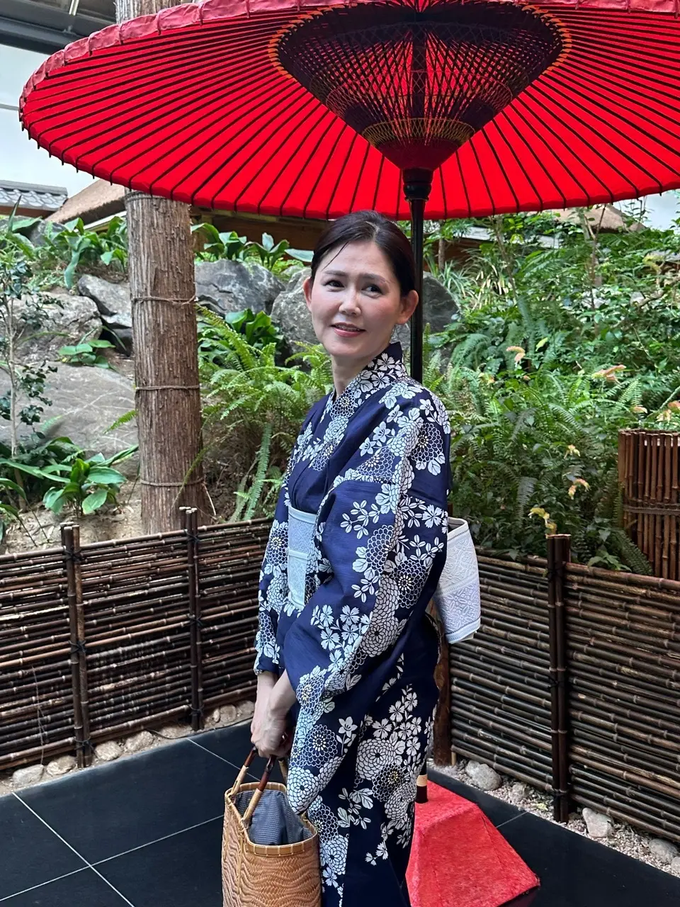 50代の浴衣スタイル〜夏の雅叙園と日本橋の画像_2