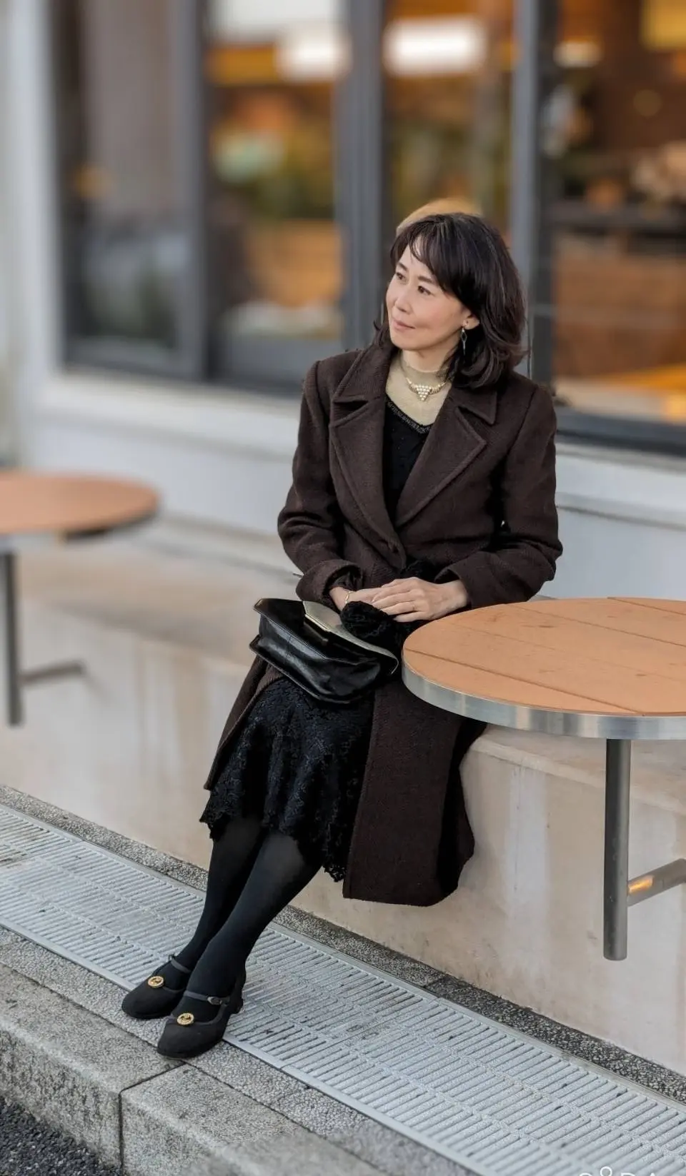 オーダーのブラックレーススカートにプリンの画像_5