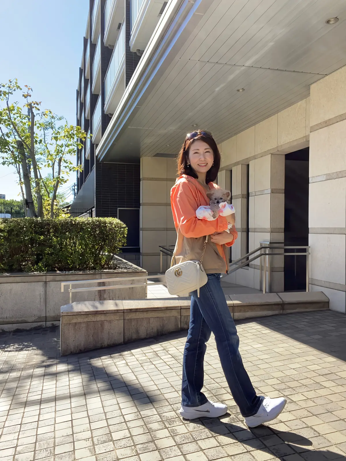 雨の日に大活躍！ユニクロアウターを羽織っの画像_4