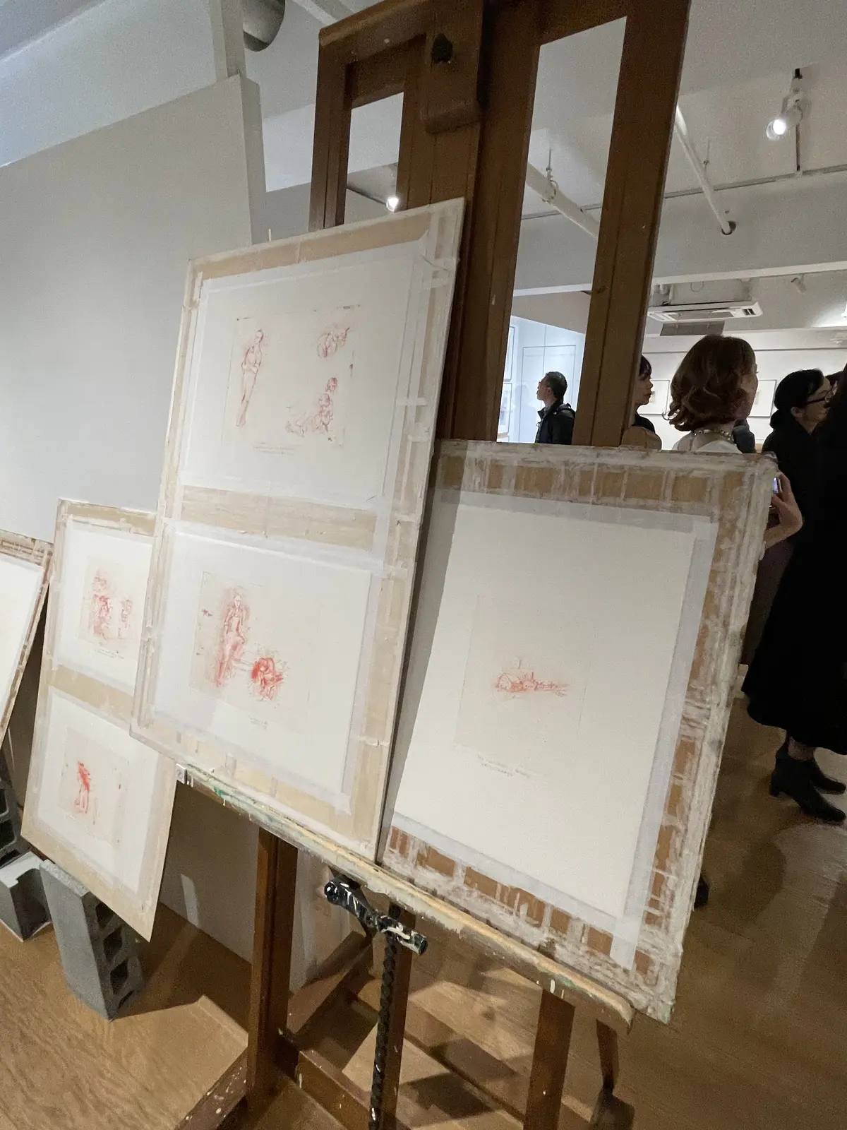 早稲田、館内、早稲田大学、早稲田大学 国際文学館、村上春樹ライブラリー、銅版画作家、山本容子、作品展、山本容子版画展