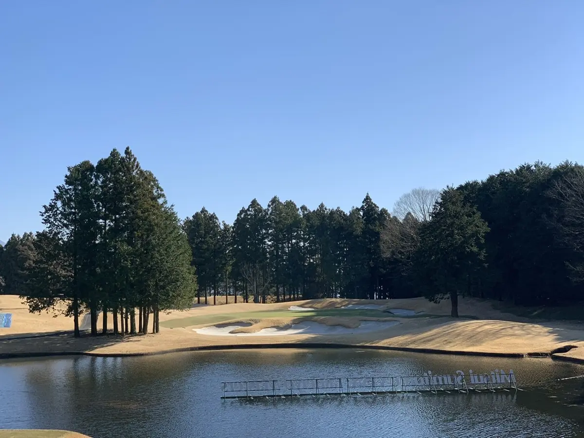 名物17番ホールティーグラウンド