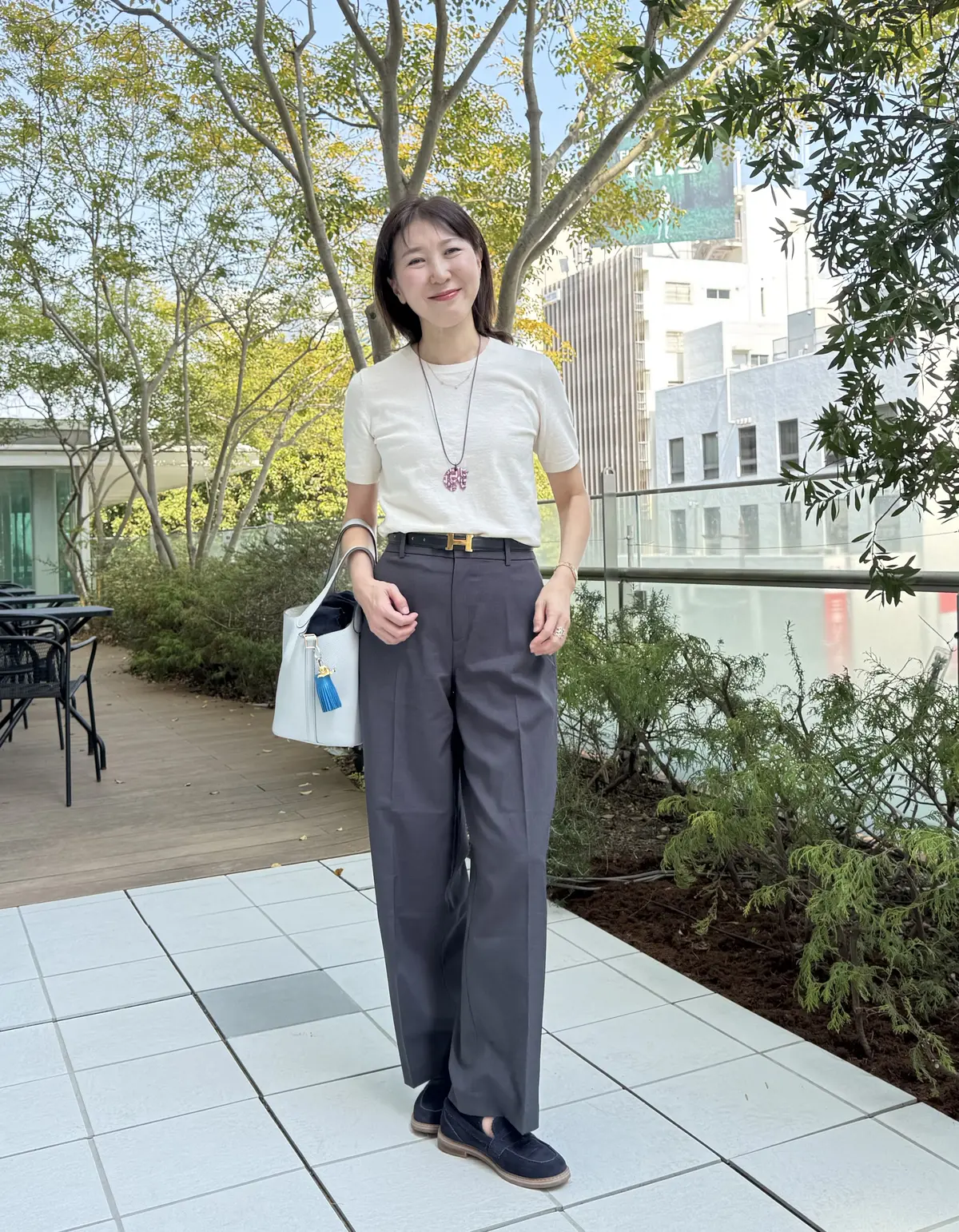 UNIQLOワイドパンツ