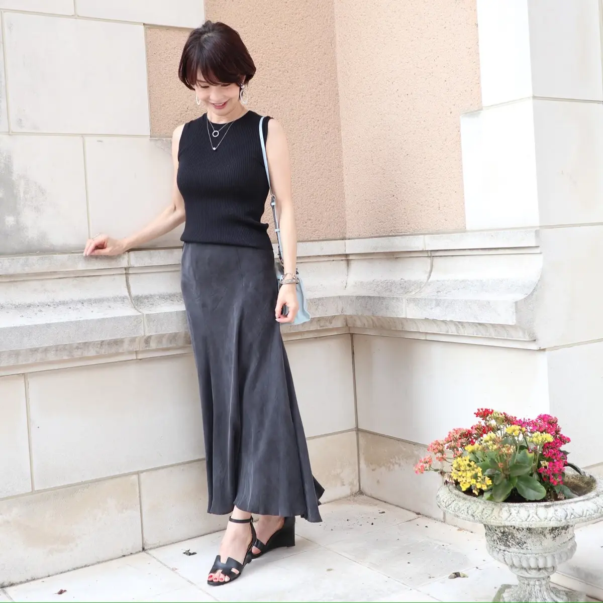 ブラック　コーデ