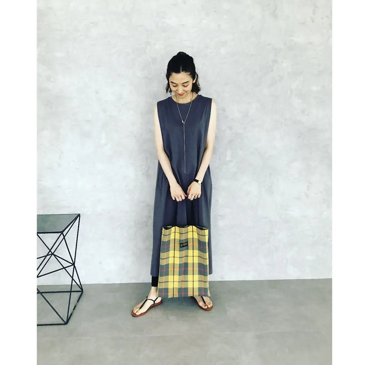 GUショルダータックワンピ❤︎4コーデの画像_1