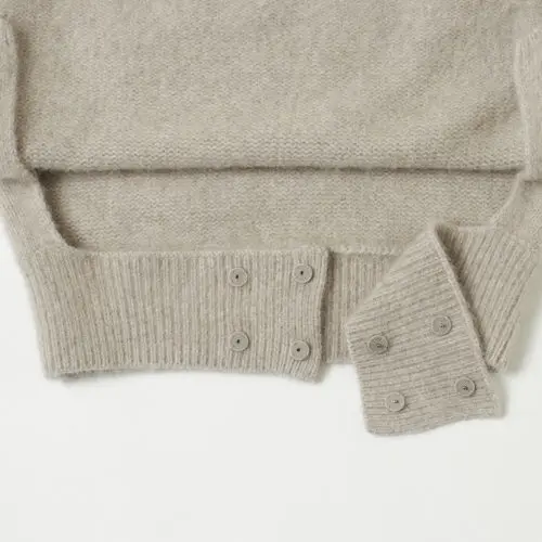 HAVEL studio フォックスブレンド　2WAYニットプルオーバー ￥38,000+税