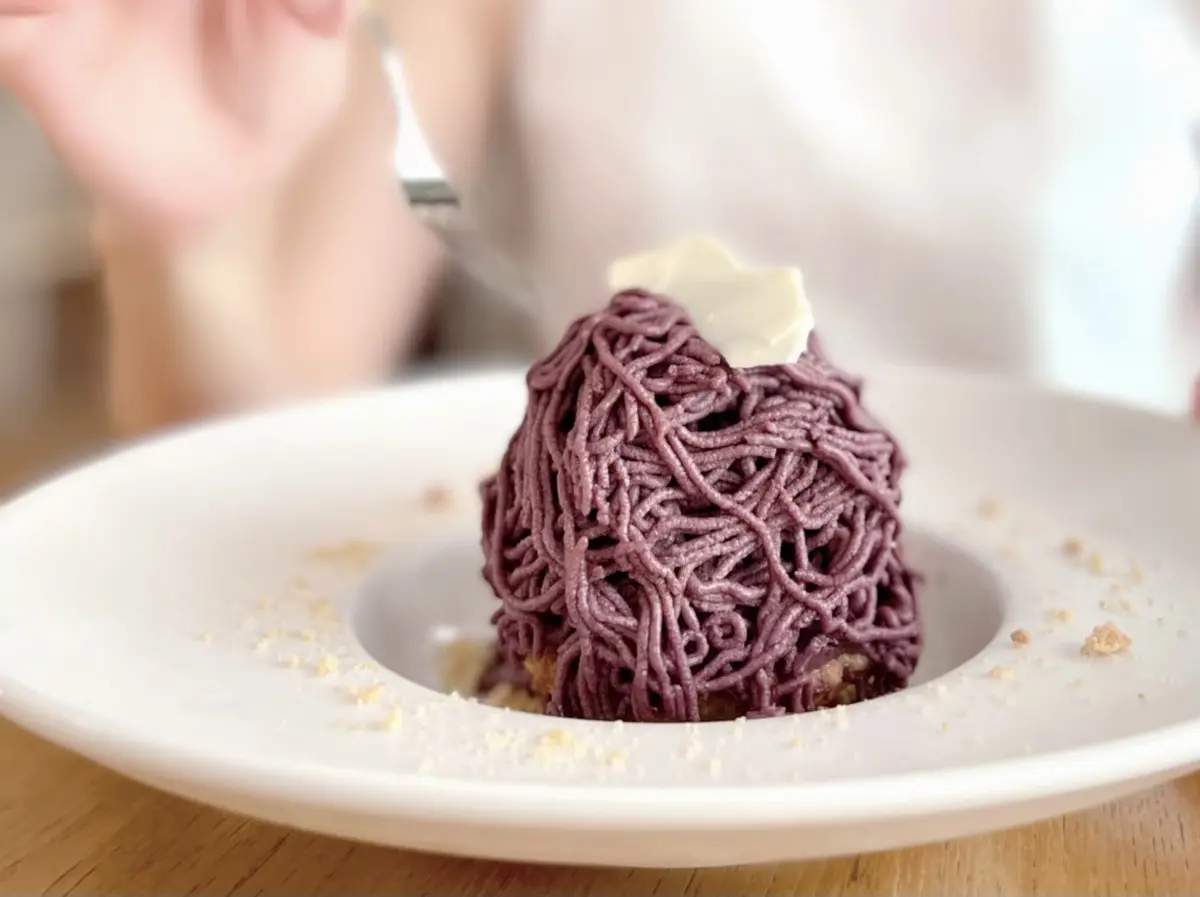 モンブラン　紫