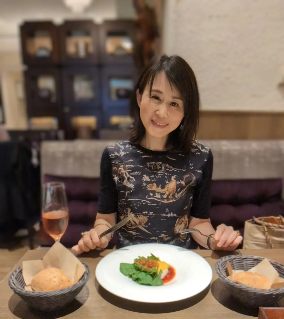 表参道の緑に囲まれた心地よいレストランでの画像_6