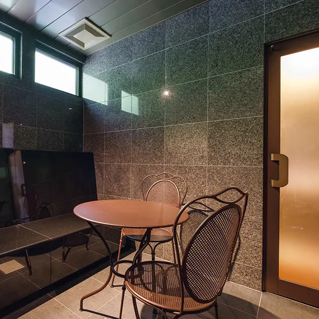 岩盤浴ができるサーマルルーム