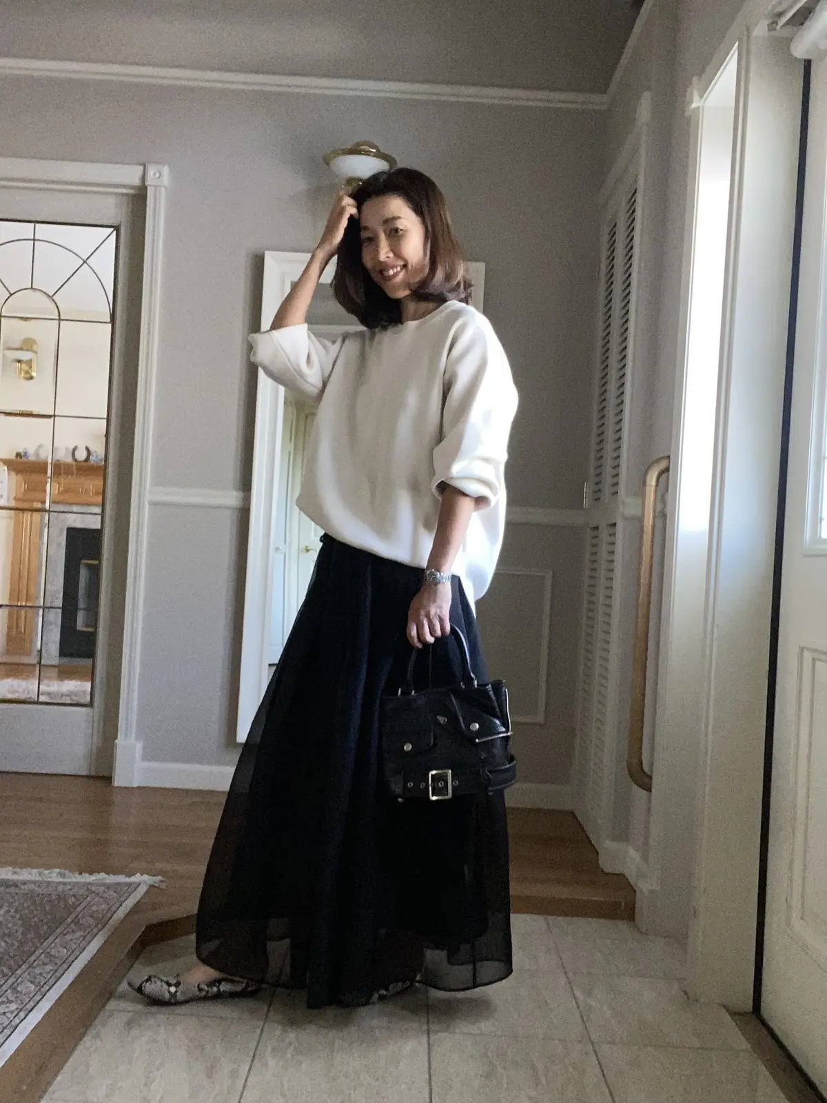 秋の品格ワンツーコーデの画像_3