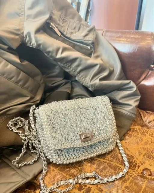 SACAI サカイ　アンテプリマ　ANTEPRIMA 　ショルダーバッグ　ミニバッグ　３way ワイヤーバッグ　バッグ　日本橋高島屋　  LUCCHETTO　ななめがけバッグ 　 ルッケット　シルバー